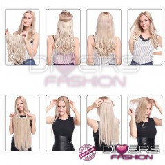 Extensions Fil Invisible Cheveux 100% humains Flip-In halo hair comment poser