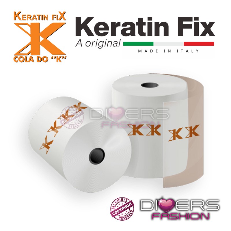 Papier Adhésif Anti-Adhérent Confection d'Extensions Capillaires - Cola do K Keratin Fix Papier Adhésif Anti-Adhérent Confection d'Extensions Capillaires - Cola do K Keratin Fix