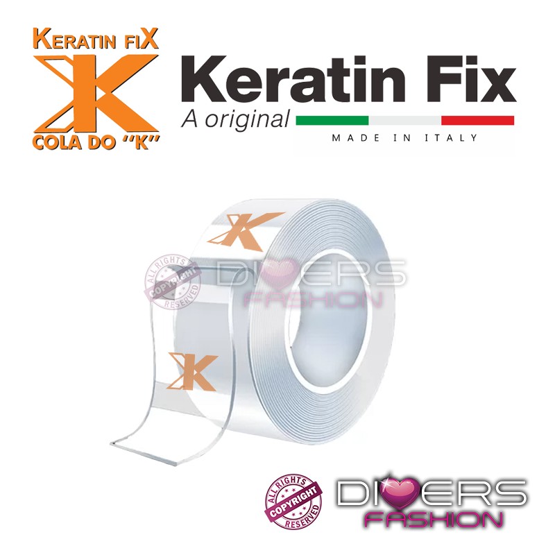 Bande de Silicone Pour Coudre - Fabrication Extensions Capillaires - Cola do K Keratin Fix