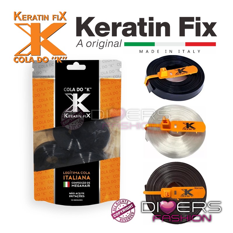 Kératine au mètre en rouleau 20g - Colle K Keratin Fix