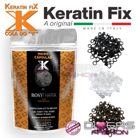 Microcapsule de kératine Italienne Premium - Cola do K Keratin Fix