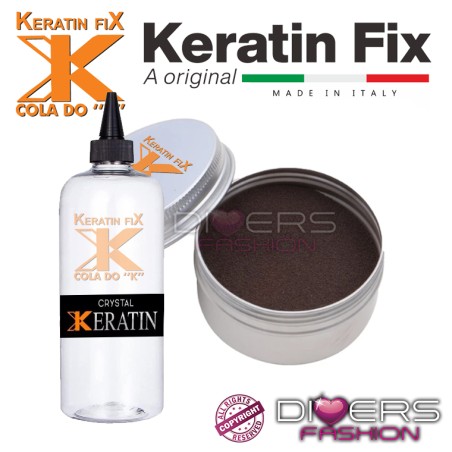 Kératine Italienne Premium en Poudre Crystal - "Cola do K Keratin Fix" 60gr