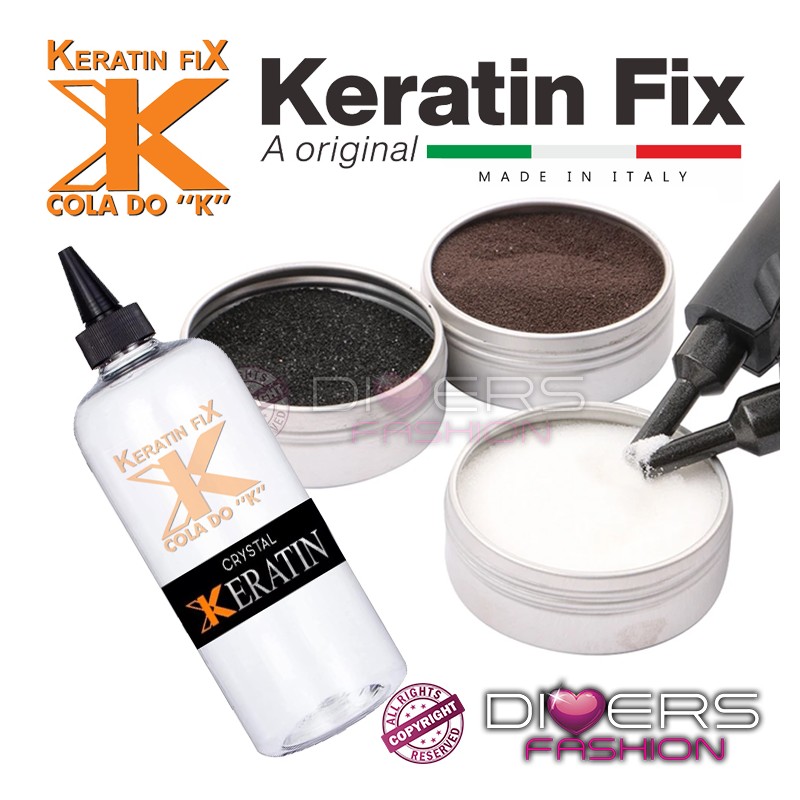 Kératine Italienne Premium en Poudre Crystal - Cola do K Keratin Fix 110gr