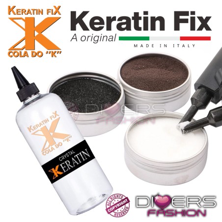 Kératine Italienne Premium en Poudre Crystal - Cola do K Keratin Fix 110gr