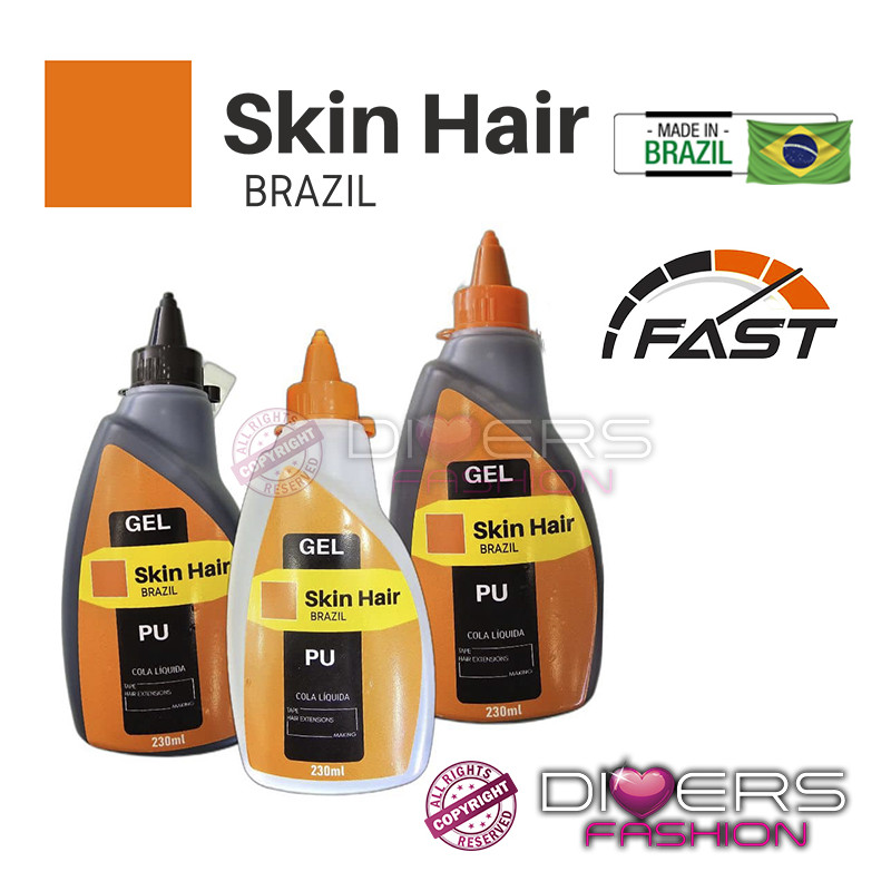 Colle Liquide Gel PU Skin Hair pour la fabrication d'extensions de cheveux / Prothèses capillaires - Skin Hair Brazil Colle Liquide Gel PU Skin Hair pour la fabrication d'extensions de cheveux / Prothèses capillaires - Skin Hair Brazil