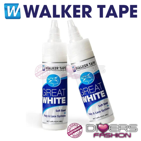 Colle Capillaire Great White Walker Tape Colle Blanche