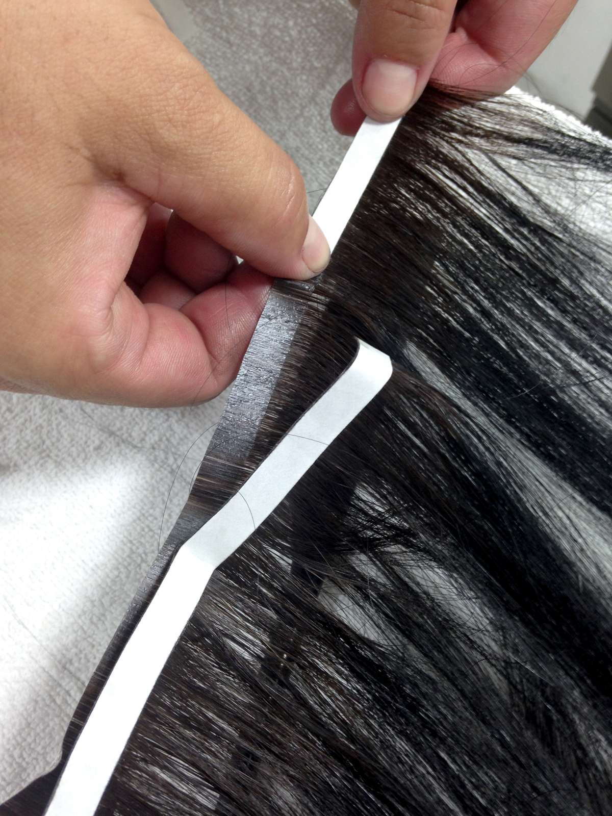 Mega hair nano peau